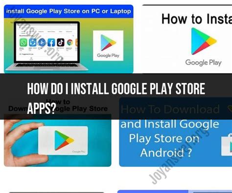 How to install an app from App Center, Play Store.